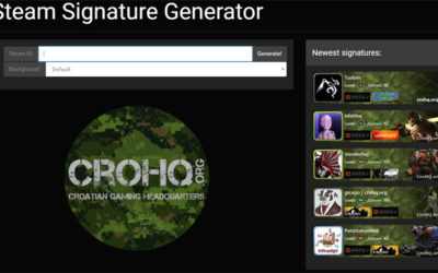 Steam Signature Generator by CroHQ.org