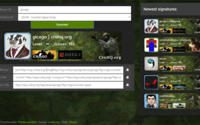 Steam Sig Update