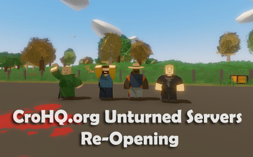 Otvaranje Unturned Servera